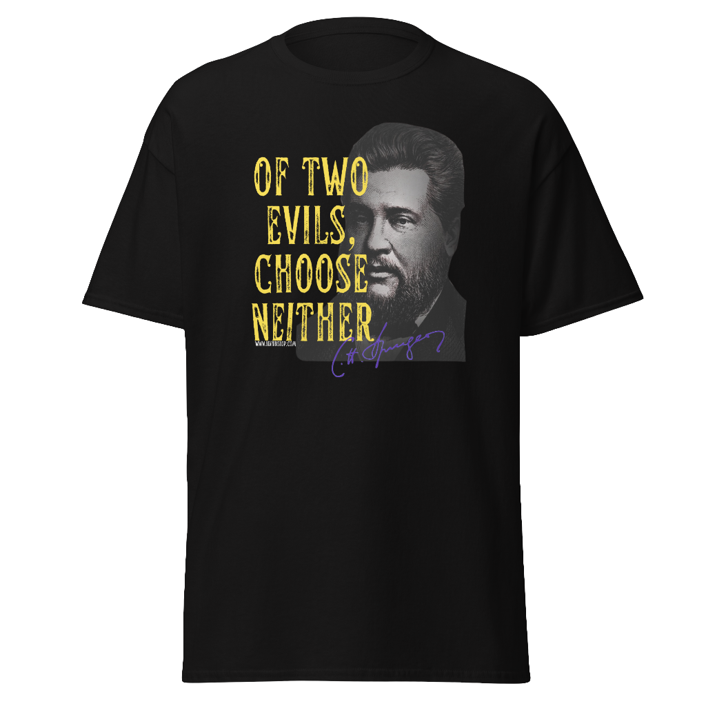 Beard Bishop's Spurgeon "Choose Neither" T-Shirt